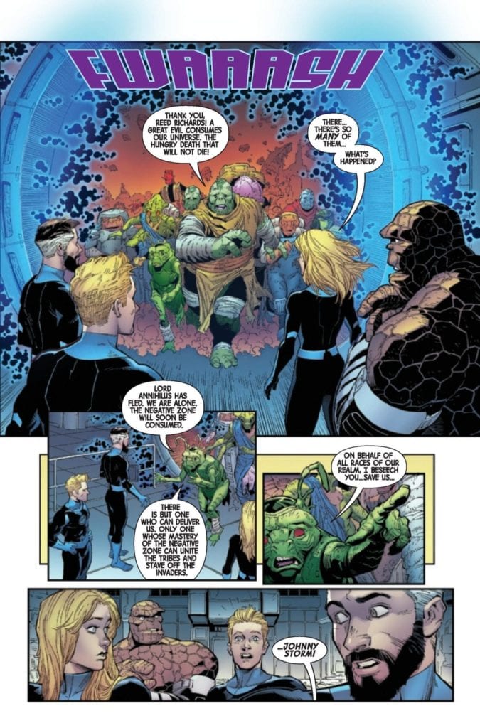 Exclusive Preview Annihilation – Scourge: Fantastic Four 1