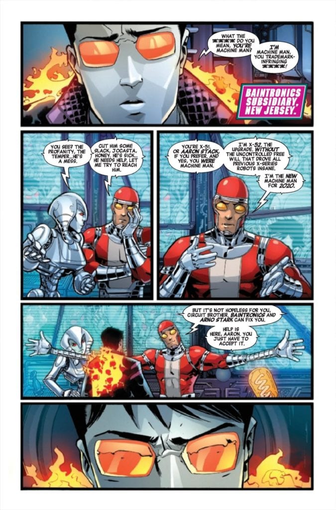 Exclusive Marvel Comics Preview: 2020 MACHINE MAN #2 (OF 2)