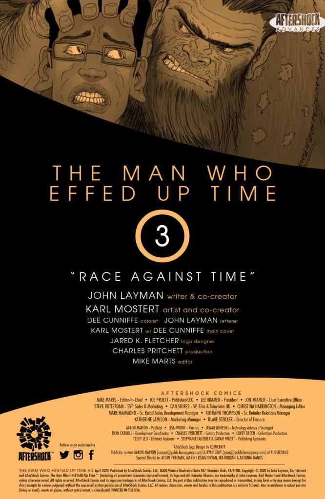 Exclusive AfterShock Preview: THE WHO F#%&ED UP TIME #3