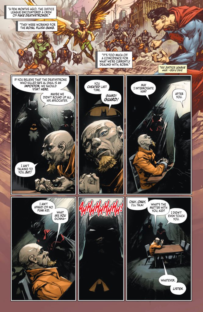 Read The First Four Pages: BATMAN #123 - SHADOW WAR, PART 5