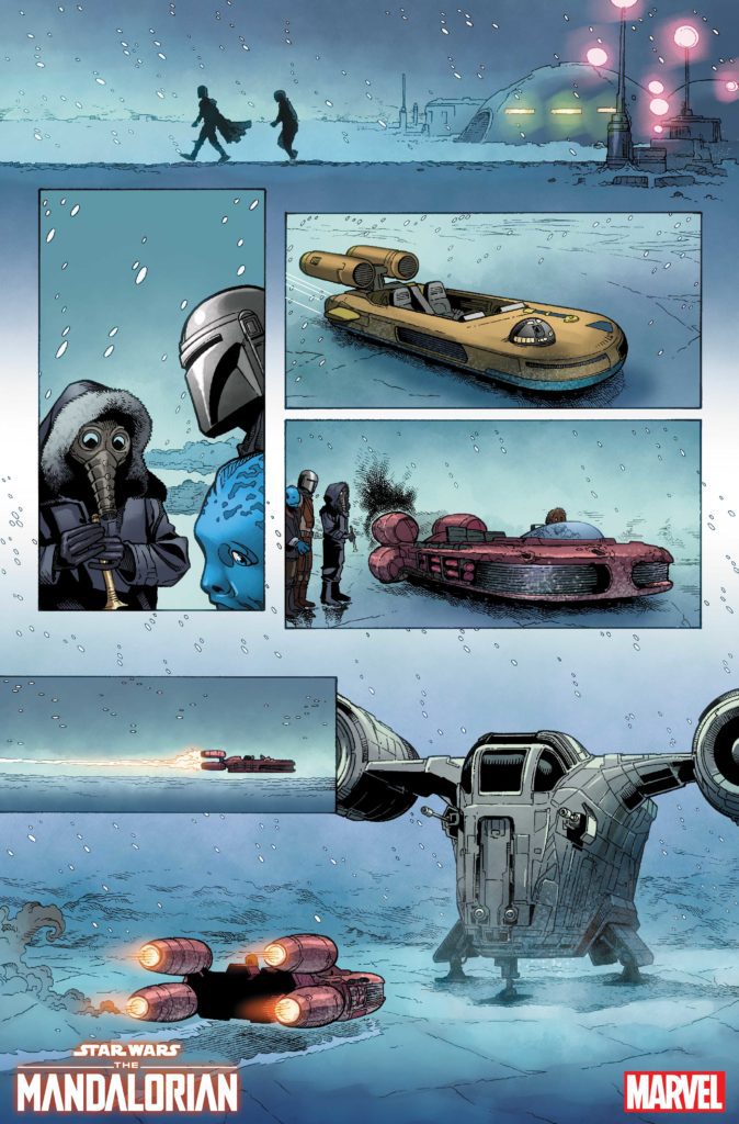 Check Out The First Five Pages Of STAR WARS: THE MANDALORIAN #1