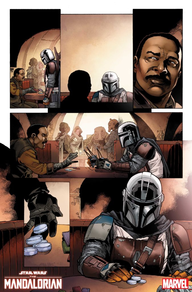 Check Out The First Five Pages Of STAR WARS: THE MANDALORIAN #1